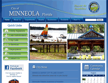 Tablet Screenshot of minneola.us